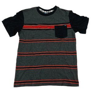 Amplify | Boy's T-Shirt | Black & Orange | Size M (10/12)